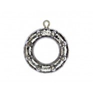 Рибальське грузило, Кільце, з шипами та вушком, 60г